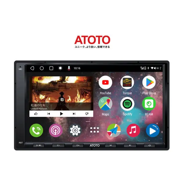 ATOTO A6 PF 9インチモデル A6G209PF dショッピング |ATOTO A6シリーズ-ダブルディン 9インチ 2G+32G