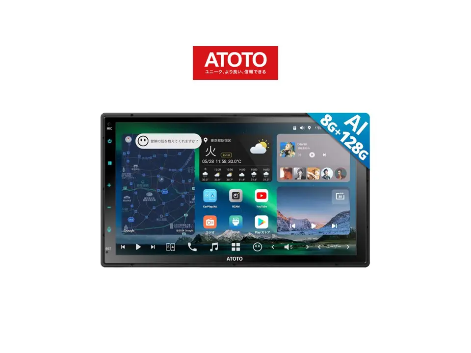 NEW】～欠品中次回10月末入荷～X10G211E 10.1インチQLED 8G+128G HDMI入力対応 - ATOTO 公式プロ代理店  株式会社Take bliss