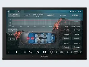 前後カメラセット】X10G209E 9インチQLED 8G+128G - ATOTO 公式プロ