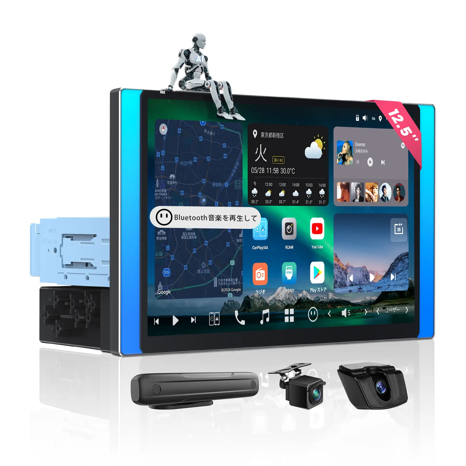 ATOTO スマート・フローティングヘッドユニット NEW】ATOTO S8G1104MX 10インチ 4G+32G 1DIN &2DIN