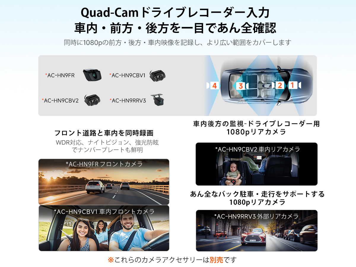 V10G211OC 6G+128G ,4G LTE 10インチフルタッチ 2Din Android 14.0 - 画像 (16)