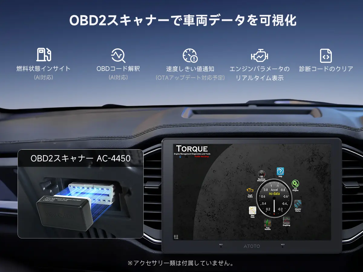 S84G209P 4G+64G 9インチ 2Din Android13.0 - ATOTO 公式プロ代理店