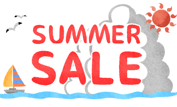 SUMMER SALE いよいよ最終8月16日(日)21:00まで!!