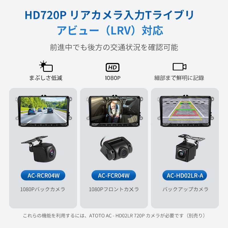 S8LVW09SD フォルクスワーゲン車種専用モデル 4G+64G 2DIN - 画像 (2)