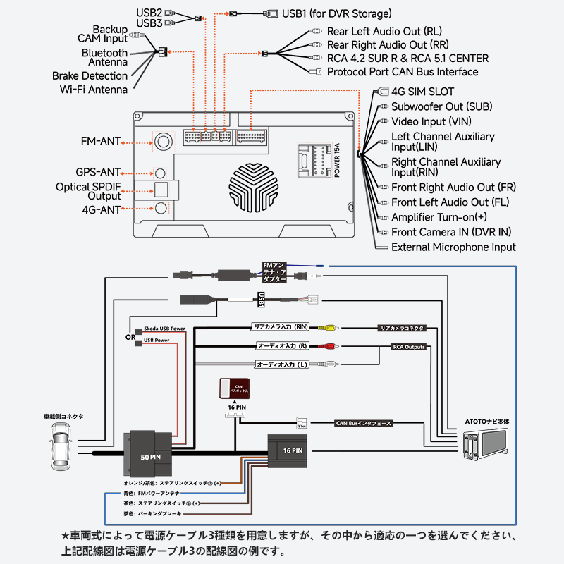 S8LVW09SD フォルクスワーゲン車種専用モデル 4G+64G 2DIN - 画像 (7)